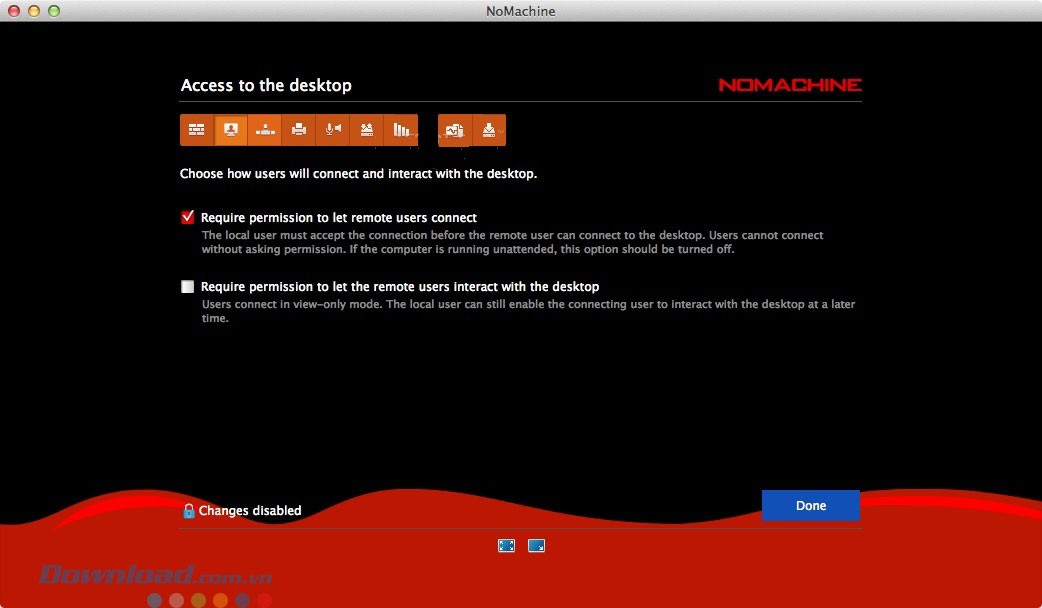 Thao tác trên máy tính từ xa