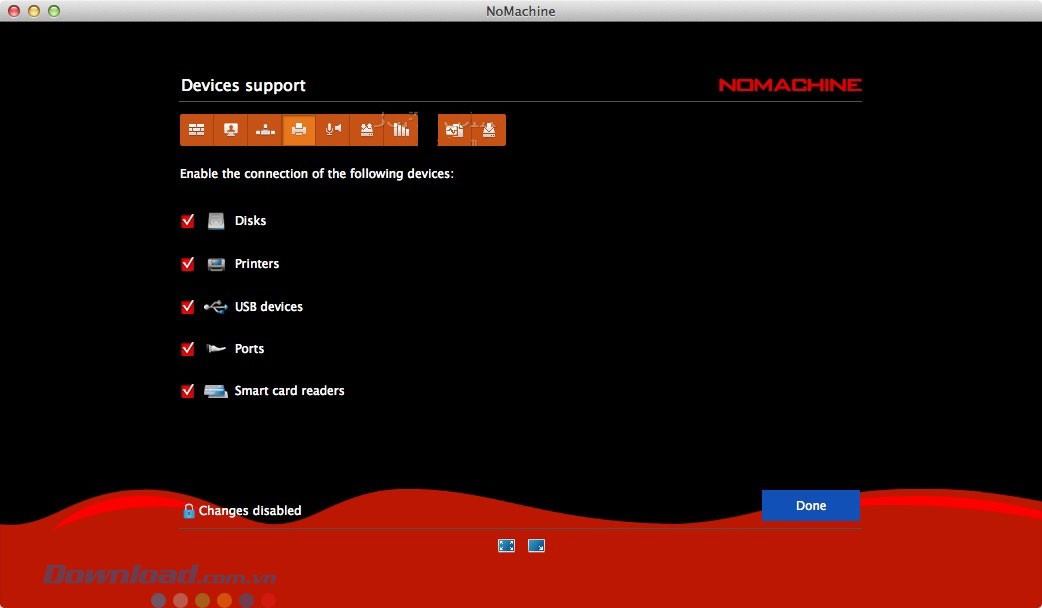 Hỗ trợ thiết bị ngoài