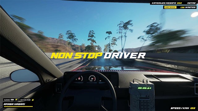 Chinh phục đường đua dài tới 200km và đừng để bom phát nổ trong game Non Stop Drive