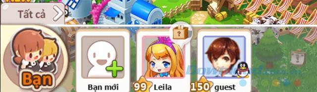 Hệ thống bạn bè