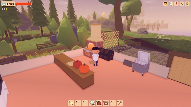 Trồng nguyên liệu, nấu ăn và tạo ra những chiếc bánh pizza tuyệt hảo trong Nonno Lorenzo game