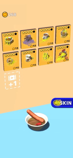 Thêm các loại nguyên liệu khác nhau