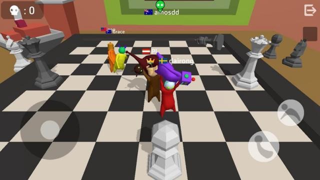 Tấn công và ném đối thủ ra khỏi sàn đấu