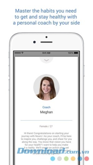 Noom Coach cho iOS giúp bạn làm chủ thói quen ăn uống