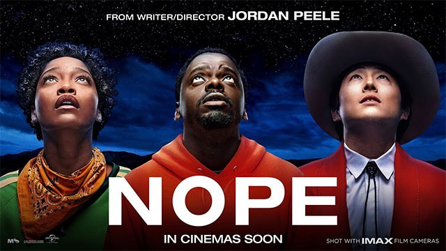 Poster phim kinh dị siêu nhiên Nope (2022)