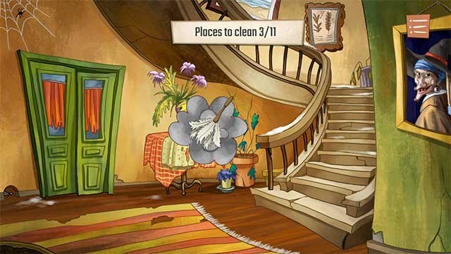 Chơi mini game dọn dẹp nhà cửa thú vị