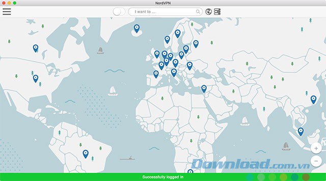 Xem máy chủ dưới dạng bản đồ