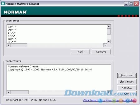 Norman Malware Cleaner