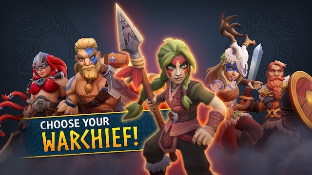 Chọn chiến binh mạnh mẽ của bạn trong game Northgard: Battle Born