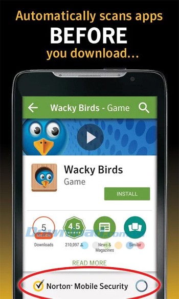 Norton Security and Antivirus cho Android