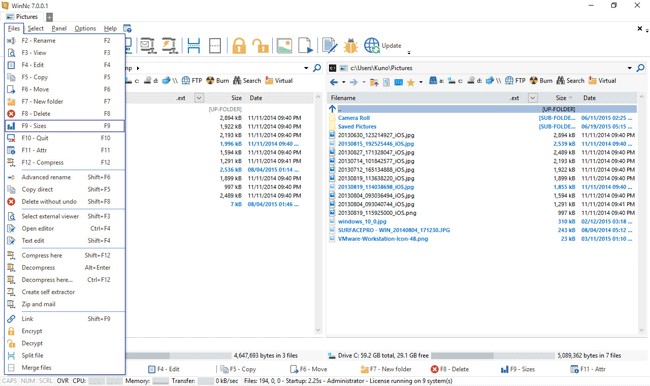Quản lý file hữu hiệu với Norton Commander (NC)