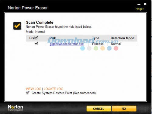 Norton Power Eraser