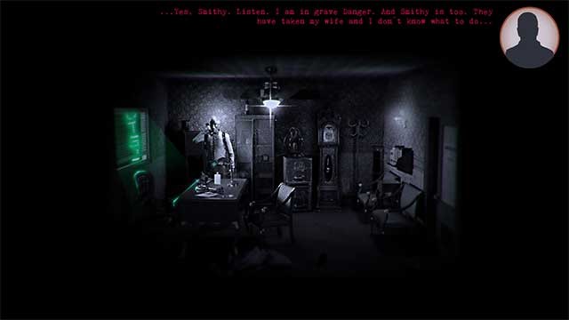 Đồ họa cổ điển theo phong cách đen trắng, mang đến bầu không khí kỳ bí và đen tối