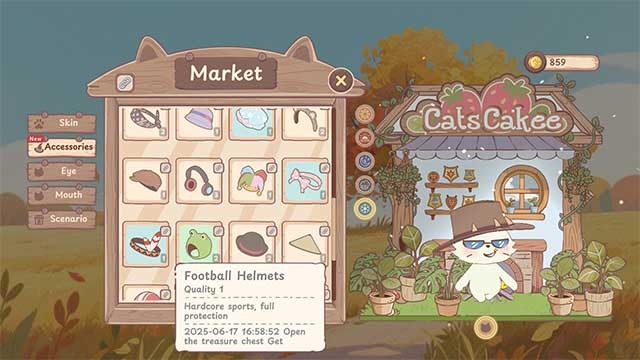 Mở khóa nhiều phụ kiện đa dạng để trang bị cho pet