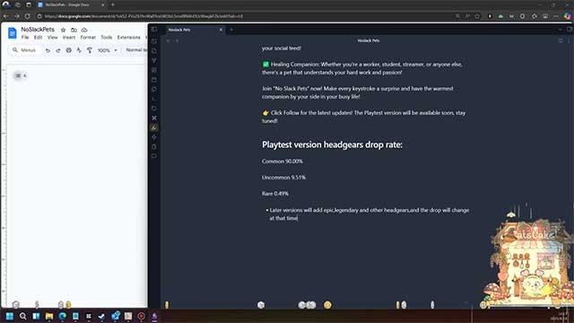 Ngay cả khi game thủ tạm rời máy, thú cưng vẫn chờ đợi ở chế độ nền