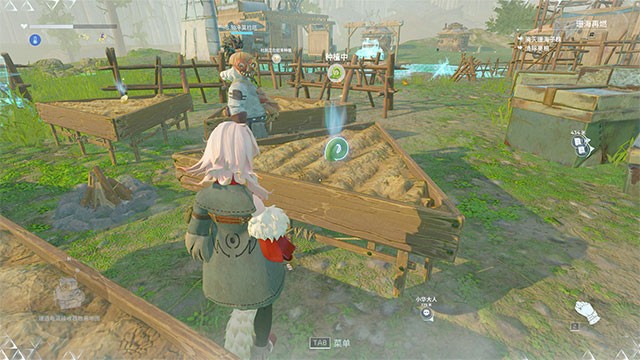 Có rất nhiều hoạt động để làm trong Nostos như xây dựng, trồng trọt, chế tạo, chiến đấu...