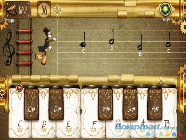 Khám phá cách chơi đọc nốt nhạc và xử lý chuẩn xác trong game âm nhạc miễn phí Note Fighter cho máy tính và Windows Phone