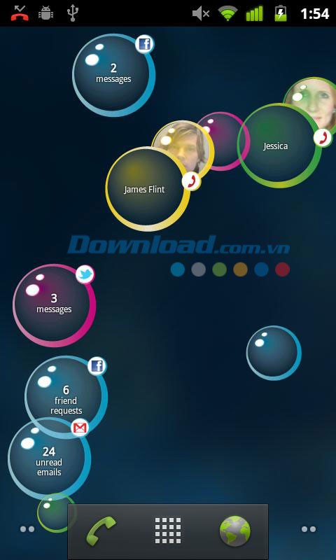 Notification Bubbles for Android