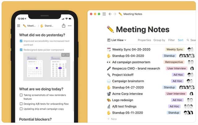 Người dùng có thể chọn loại và kiểu nền tảng mà họ cần làm việc