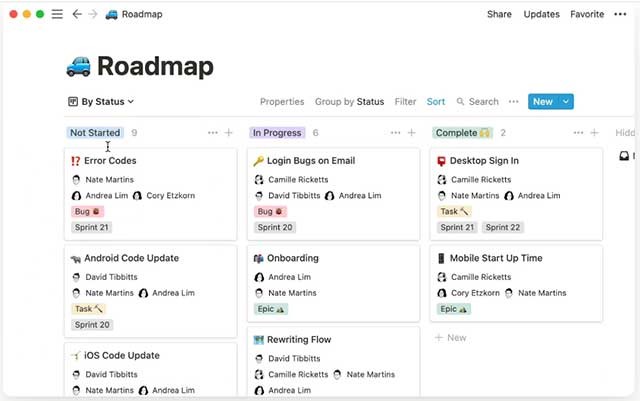 Bạn có thể sử dụng Notion online làm ứng dụng đa năng