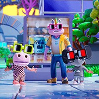 Nounishpunk - Game bắn súng robot nổi loạn hấp dẫn