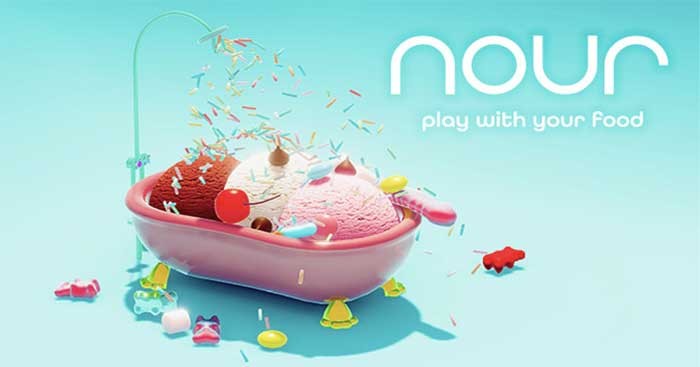 Nour: Play with Your Food là game mô phỏng thức ăn được thiết kế chân thực