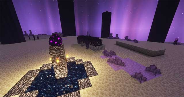 Nouised End Mod 1.17.1 / 1.16.5 sẽ biến End Dimension thành một nơi an toàn