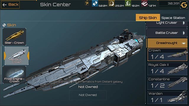 Nâng cấp vũ khí và áo giáp cho tàu không gian để sẵn sàng bước vào nhiệm vụ khó khăn hơn