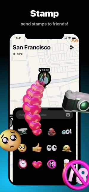 Gửi nhãn dãn cho bạn bè