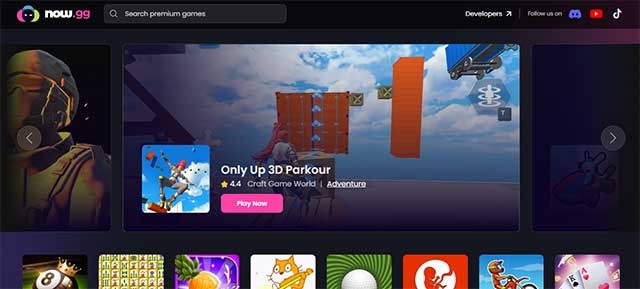 now.gg là nền tảng đám mây dành cho các nhà phát triển game và game thủ