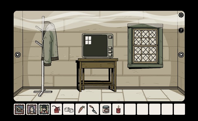 Tìm các vật phẩm, manh mối để giải câu đố