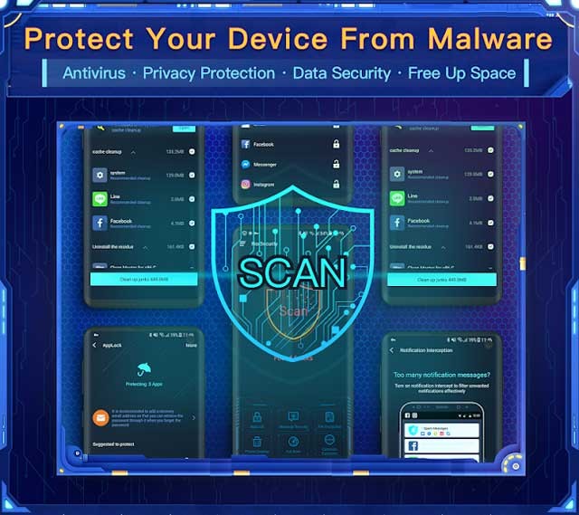 Ứng dụng bảo mật Nox Security sẽ bảo vệ bạn khỏi virus cũng như tối ưu tốc độ truy cập Internet của thiết bị