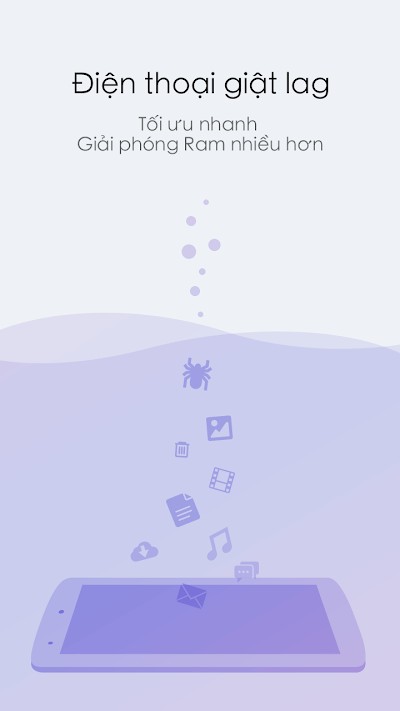 Tăng tốc điện thoại, giúp giảm độ giật, lag