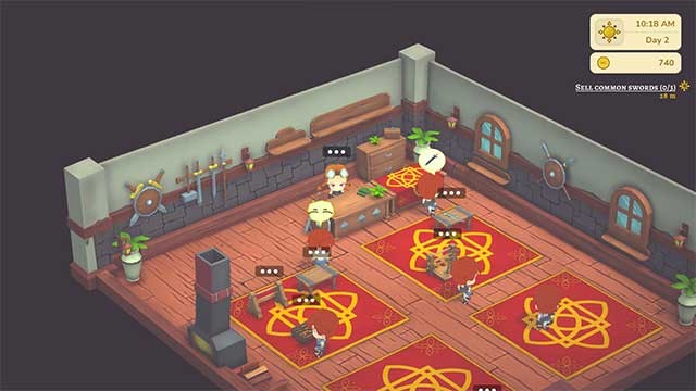 Trang trí thị trấn để tổ chức các sự kiện hấp dẫn cho người chơi