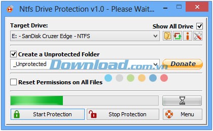 NTFS Drive Protection