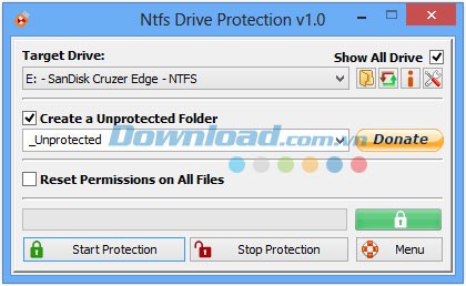 NTFS Drive Protection