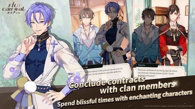 NU: Carnival - Bliss cho bạn chơi cùng rất nhiều nhân vật quyến rũ