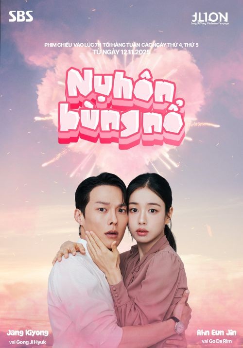 Poster phim Nụ hôn bùng nổ