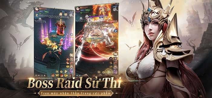 Tận hưởng bữa tiệc chiến đấu thần thoại mãn nhãn trong Nữ Thần Hắc Ấn