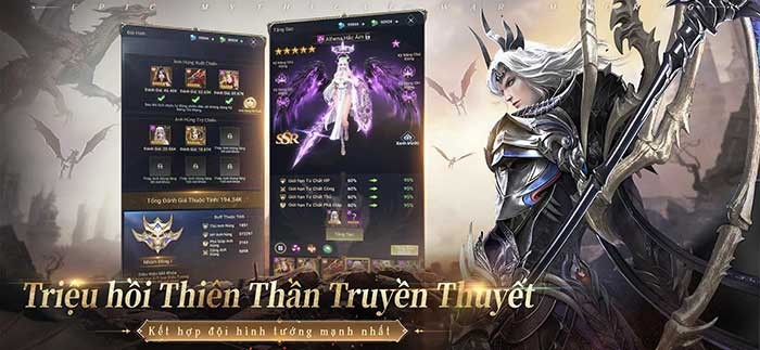 Triệu hồi thiên thần để xây dựng một đội hình mạnh mẽ