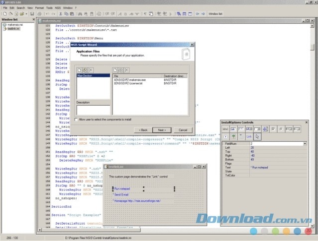 NSIS chỉnh sửa code dễ dàng