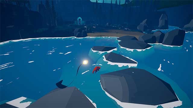 Chạy và nhảy qua các khu vực mở và khám phá các môi trường