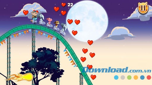 Nutty Fluffies Rollercoaster for Android