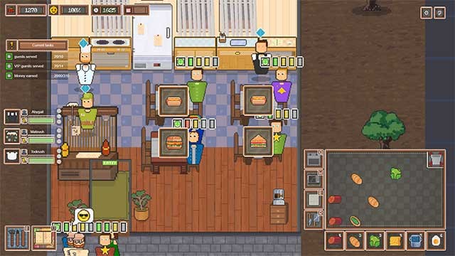 Nyako: Restaurant Tycoon là game mô phỏng chủ đề quản lý nhà hàng hấp dẫn