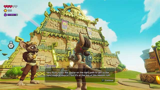 Theo chân Nym và người bạn thân Cirrus bước vào cuộc phiêu lưu kỳ thú