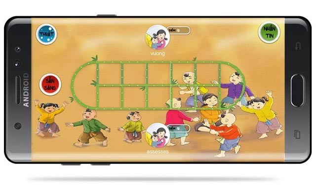 Giao diện game Ô Ăn Quan