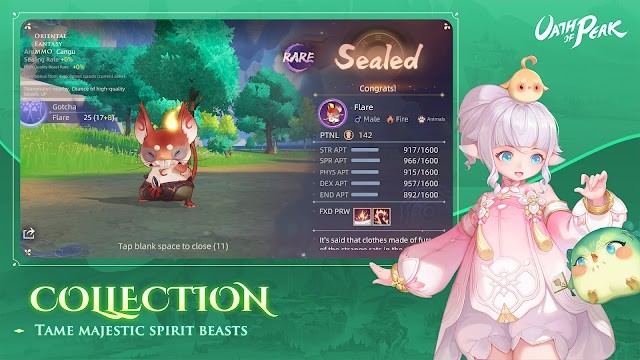 Thu thập và thuần hóa các linh thú mạnh mẽ