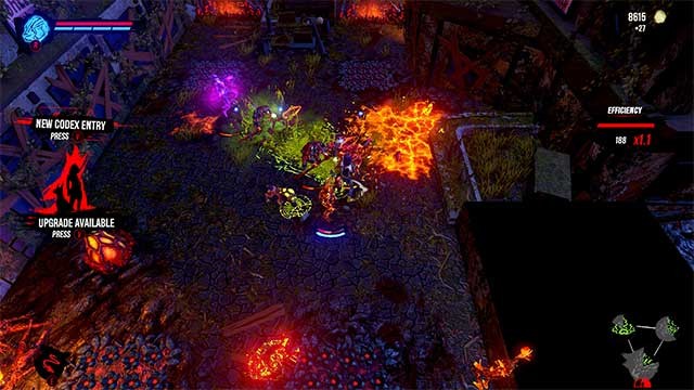 Kết hợp các đòn tấn công mạnh mẽ để đè bẹp bất cứ ai dám cản đường bạn