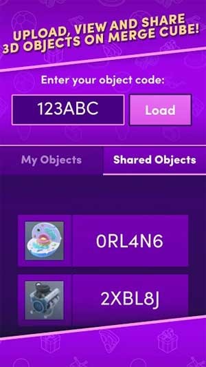 Ứng dụng nên được sử dụng với Merge Cube