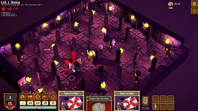 Các hầm ngục được tạo ra ngẫu nhiên, khiến mỗi lần chơi là một trải nghiệm mới